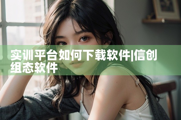 实训平台如何下载软件